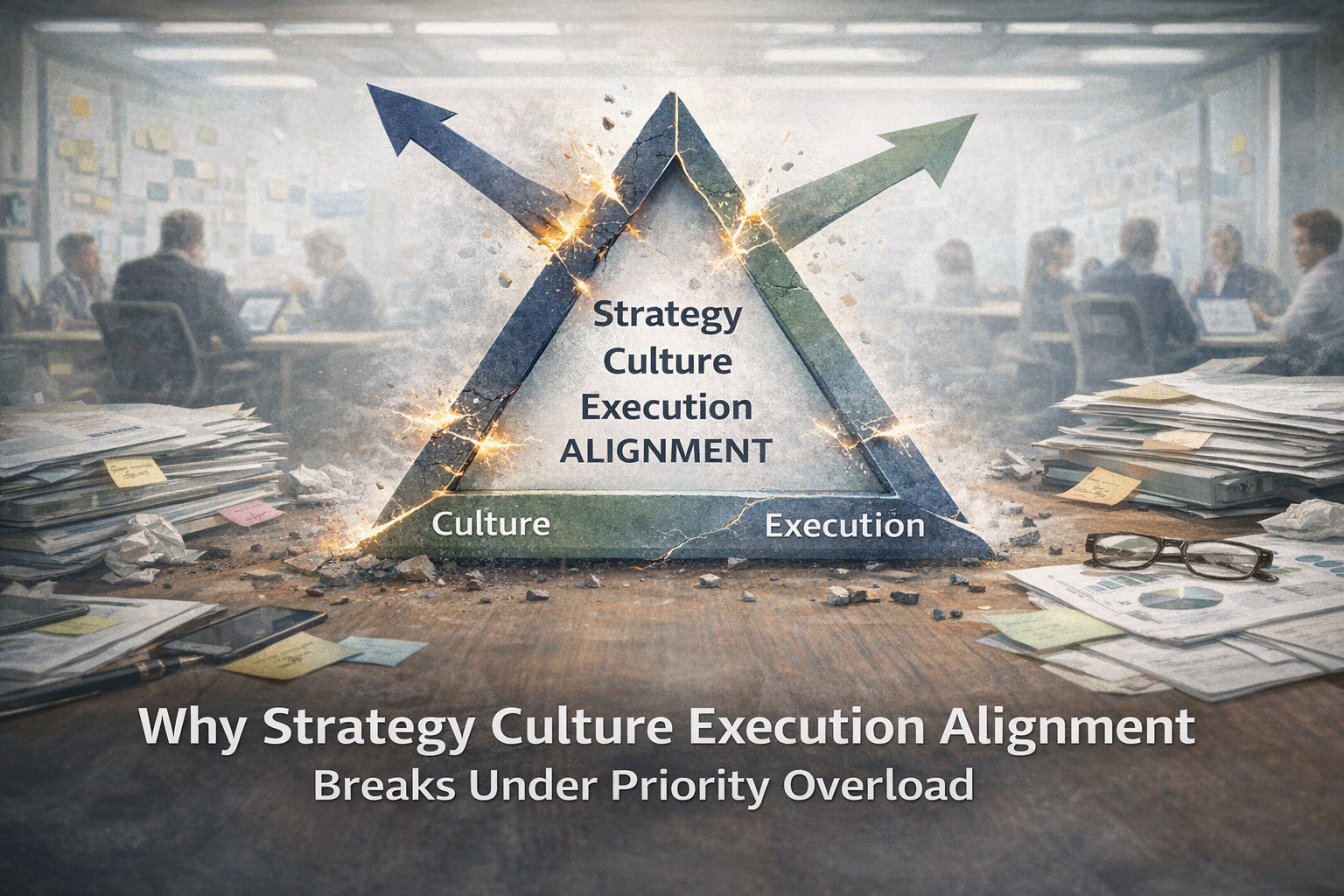 Why Strategy, Culture, and Execution Alignment Weakens Under Pressure