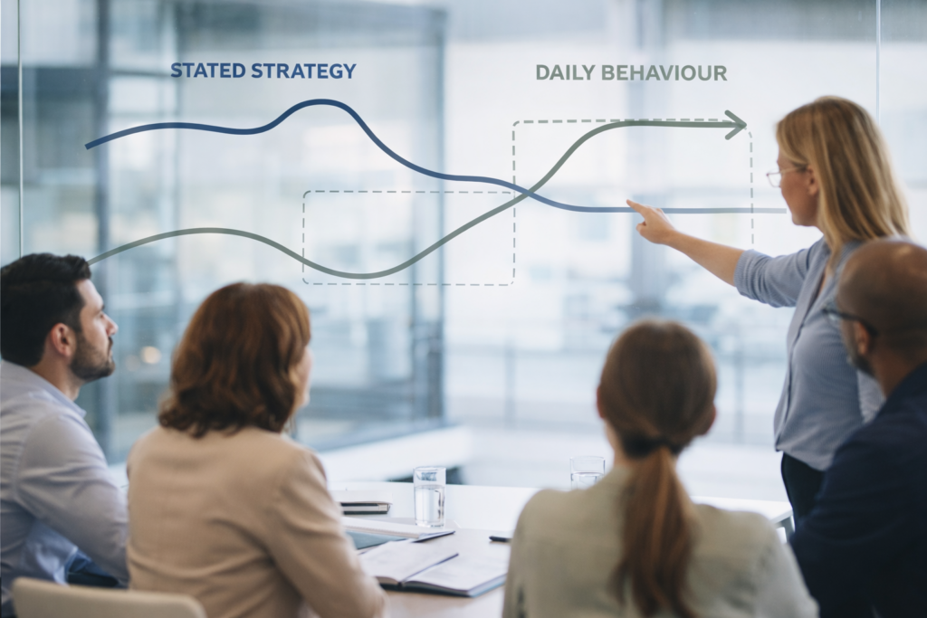 Culture Transmits Strategy 