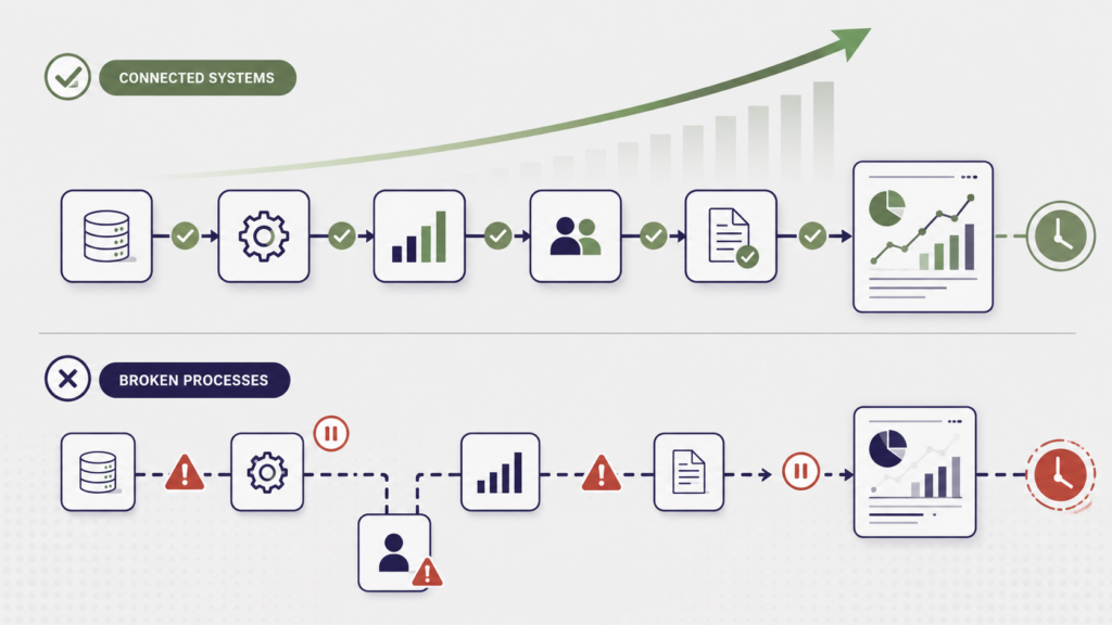 Why Businesses Fail Because of Weak Systems